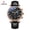 Black Belt Rose Shell Black Surface, variant on Men's multifunctional quartz watch, men's business watch, moon phase calendar waterproof watch, men's wristwatch, fashionable trendy watch