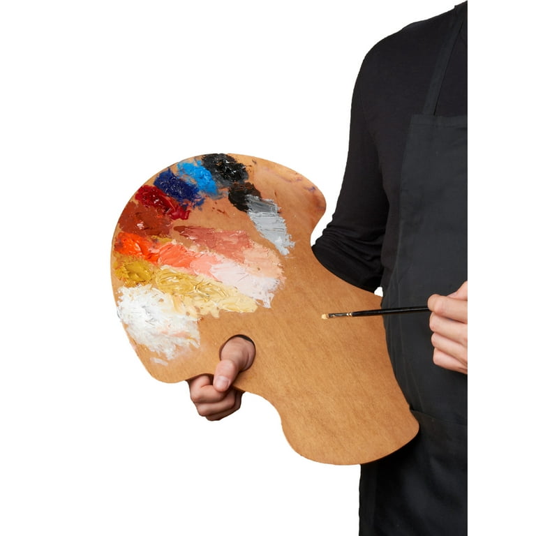 Artist holding palette sale