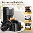 thumbnail image 2 of CHL-Reusable & Refillable Pods Kit for Nespresso Vertuo–60 Refill Aluminum Foil Lids, Compatible with Nespresso Vertuo & Vertuoline Machines, Coffee Capsules Kit with Lid Cutter, Holder & Scoop, 2 of 4