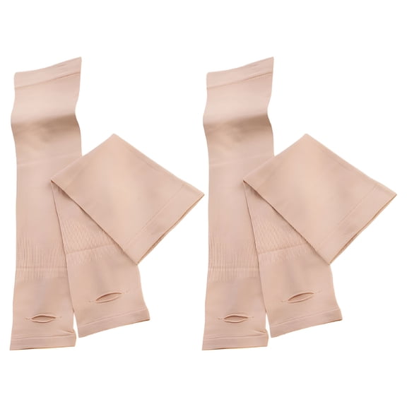 TELOLY Arm Sleeves for Men and Women, Compression Sleeve to Cover Full Arms