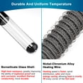 thumbnail image 5 of DaToo Aquarium Heater Adjustable 50W Submersible Fish Tank Heater with Electronic Chip Thermostat Suitable for Marine Saltwater and Freshwater, 5 of 7