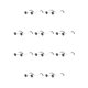 thumbnail image 1 of Jumpingount Reemplazo de gafas de sol de metal Gafas fáciles de combinar Type2 NO2, 1 of 6