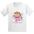 thumbnail image 3 of Inktastic Monkey Love Tutu Dance Youth T-Shirt, 3 of 5