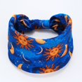 thumbnail image 2 of ManxiVoo Stretchy Wide Turban Headband for Women Large Fit Workout Sport and Everyday Activities, 2 of 5