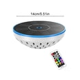 thumbnail image 7 of Remote Control RGB Solar Floating Lamp, 5.51in IP68 Waterproof Pool Light, Multi Color Changing Decor Light for Backyard Pond Lawn Party Decoration, 7 of 7