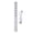 Silver, variant on M Buder Professional Photography Lamp Stick Portable Light Wand CRI Stick 2000mAh Built-in Battery for Photo Taking (13 inches / 33 cm)