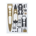 thumbnail image 4 of DIY British Belfast Light Cruiser Paper Model for Experienced Collectors Hand Work Model, 4 of 10