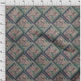 thumbnail image 4 of oneOone Cotton Poplin Twill Dark Rose Brown Fabric Florals Quilting Supplies Print Sewing Fabric By The Yard 56 Inch Wide, 4 of 6
