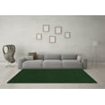 thumbnail image 3 of Ahgly Company Indoor Rectangle Abstract Emerald Green Contemporary Area Rugs, 2' x 4', 3 of 4