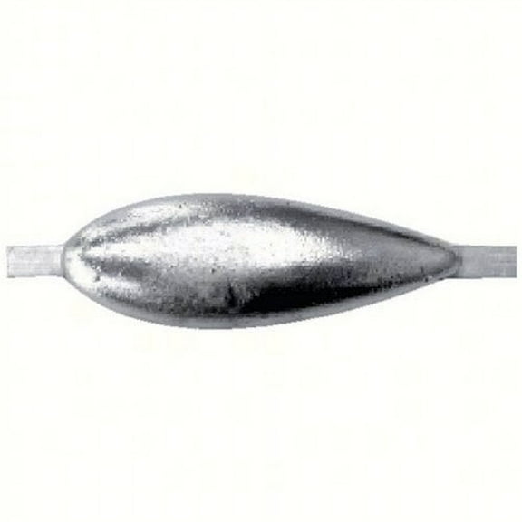 Martyr (Canada Metal Pacific) CMZTSAZ  CMZTSAZ; Zinc Anode Oval With Aluminum Tabs