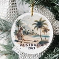 thumbnail image 2 of Australia Ornament, Australia Gift, Australia Christmas Ornament, Australia Custom, Australia Personalized Ornament, Australia Bauble KBFcyi (Australia), 2 of 4