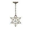 thumbnail image 2 of 12 Inch Wide moravian star white Pendant, 2 of 2