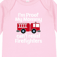thumbnail image 4 of Inktastic Firefighter Daddy Baby Fireman Boys or Girls Long Sleeve Baby Bodysuit, 4 of 5