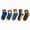 Black, variant on NOLDARES Toddler Mid Calf Cotton Socks, Reinforced Heel Toe Durable for Boys Girls Daily Rough Play, School & Sports 5-Pairs