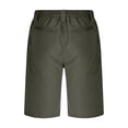 thumbnail image 7 of Men's Loose Waterproof Multi-Pocket Work Pants, Cargo Trousers, Elastic Waist Straight Leg, Quick Dry Breathable, Hiking Fishing Construction, Outdoor Workwear | AESTIVO,Army Green L, 7 of 7