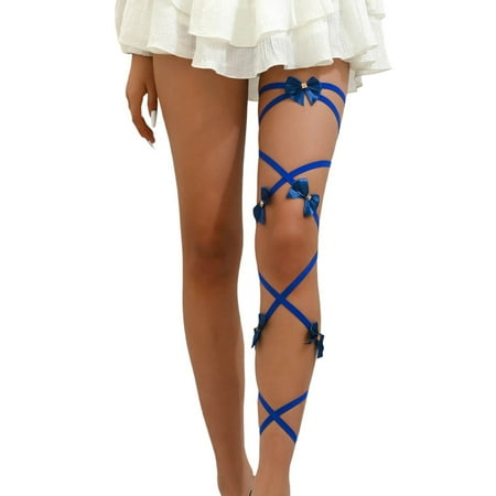 Midwennn Women s Punk Lingerie Full Waist Garter Belts Set Strappy Frame Cage Rave Bras Leg Belts Sexy Lingerie with Garter Belt and Stockings