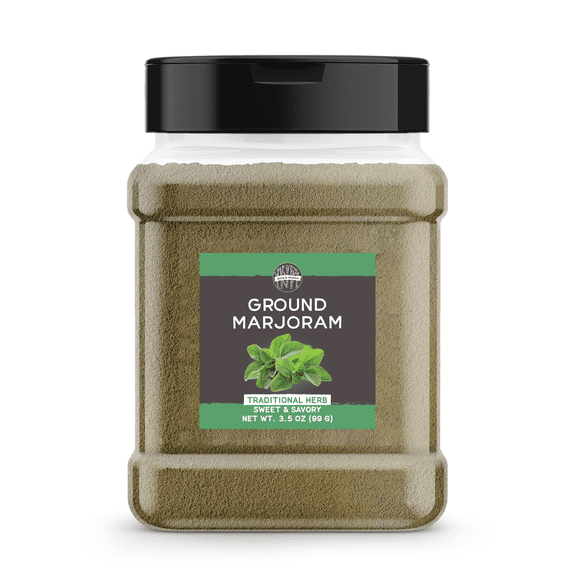 Birch & Meadow Ground Marjoram, 3.5 oz, Sweet & Savory Herb, French & Italian Cuisine