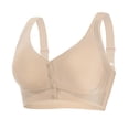 thumbnail image 2 of Ashirexll Push Up Bra, Plus Size Bras for Women, Lace Bra Wireless Thin Style Gathered Breathable, 2 of 6