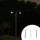 thumbnail image 3 of Billuyoard Modelo de diseño de farola, paisaje de construcción, tamaño Mini, lámparas de ferrocarril, cabezales, LED blanco cálido, decoración de Artesanía Plata Billuyoard HA064465-01, 3 of 6