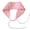 Pink, variant on Hollow Crochet Knit Headband, Boho Lace Up Hair Bandana Scarf Head Wrap for Daily Wear 1PC