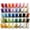 40 Brother Colors, variant on New brothread 40 Colors Polyester Embroidery Machine Thread Kit 500M (550Y) Each Spool for Singer Pfaff Bernina Embroidery and Sewing Machines