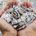 thumbnail image 3 of 5/10/50Pcs Miniature Simulation Banknotes Multi Country Fake Money Toy Prop for Kids Dollhouse Decoration Collectible Gift, 3 of 7