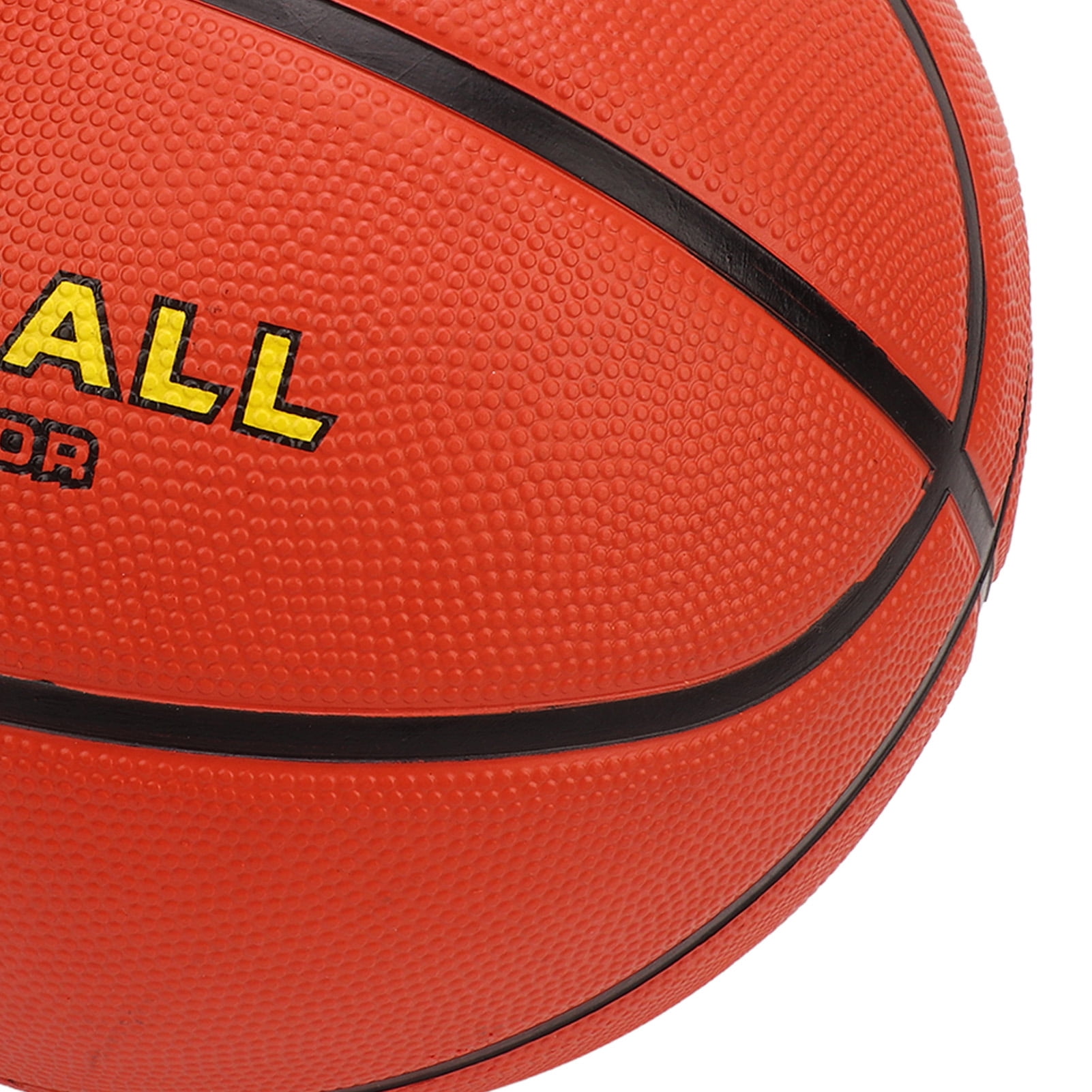 NFTIGB Indoor Outdoor Rubber Basketball Size 7 (29.5 inches / 74.9 cm) Sweat Resistant Grip Youth Competition Training Game Ball Brown