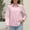 Pink, variant on Button Down Shirts for Women Long Sleeve Shirts Dress Shirts Work Office Blouse Tops with Pocket