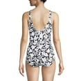 thumbnail image 2 of Lands' End Women's Scoop Neck Tugless Sporty One Piece Swimsuit, 2 of 5