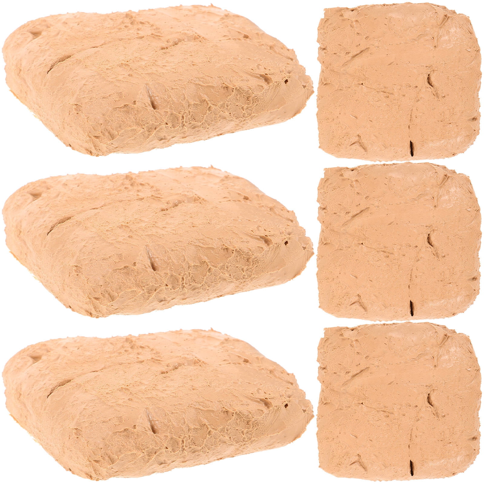 UPKOCH 6pcs Natural Air Dry Clay For Safe Diy Pottery Clay For For Unique Artworks Present For Friends And Family