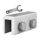 thumbnail image 5 of Cerraduras para ventanas corredizas, cerraduras de límite, herrajes de seguridad para bebés, pestillo de cerradura para puerta corrediza Estrecho5.98X1.8X2.3CM, 5 of 9