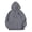 Grey, variant on NinXxx Women's Hoodie with Hood Casual Pullover Everyday Sweatshirt Red M