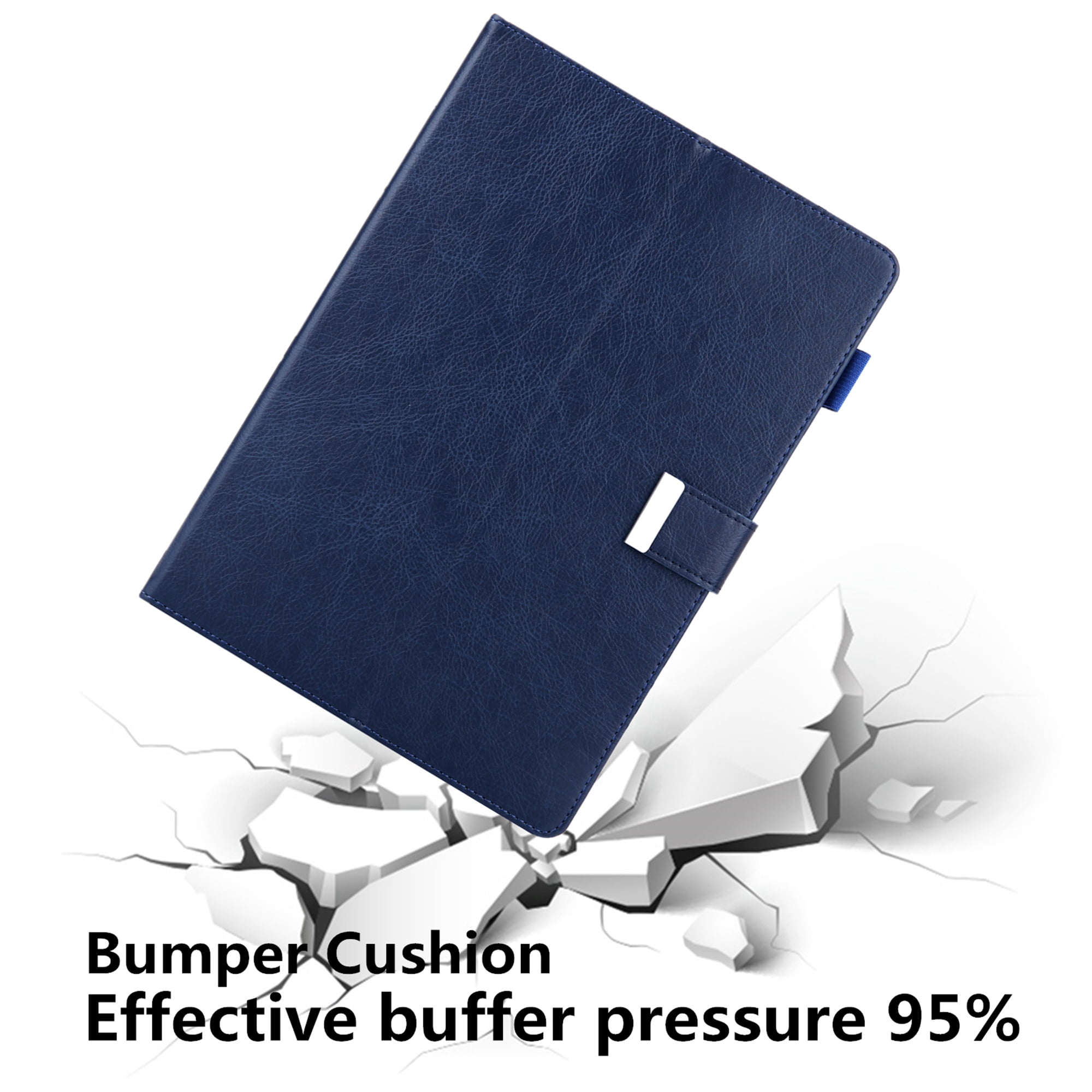 Dteck Flip Case For Apple iPad Pro 11 inch, Business Wallet Case PU Leather Magnetic Flip Folio Cover with Apple Pencil Holder / Auto Sleep Wake Function / Multiple Stand Angles, Dark Blue
