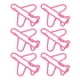 thumbnail image 5 of Clips de papel con forma de avión, 100 piezas Clips de papel de oficina con forma de avión Clips de papel metálicos Rendimiento finamente ajustado, 5 of 14