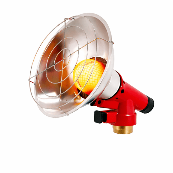 Outdoor Propane Infrared Heater with Push Button Ignition, Portable Gas Heater for Camping, Patio and Outdoor Use