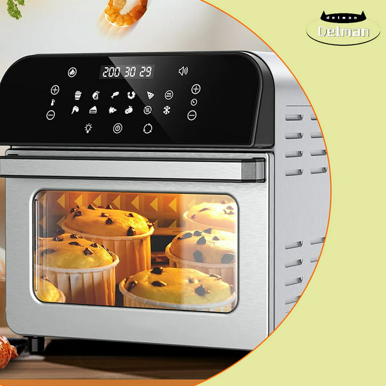 Air Fryer Oven, 12-in-1 Xl Large Air Fryer Convection Oven