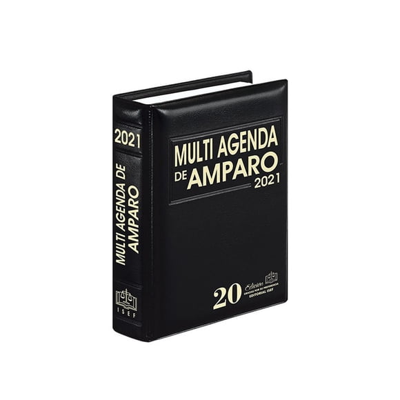 Multi Agenda De Amparo 2021 Ediciones Fiscales ISEF 9783687264491