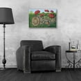 thumbnail image 3 of Epic Art 'Robin & Germaniums' by Pam Britton, Acrylic Glass Wall Art, 24"x16", 3 of 3