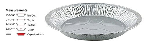 Disposable Small Baking Tin Plate Handi-Foil 6" Aluminum Foil Pie Pan 50/PK