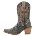 thumbnail image 3 of Dingo Womens Y'all Need Dolly Embroidery Snip Toe Cowboy  Mid Calf Boots, 3 of 5