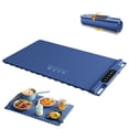 thumbnail image 2 of Tapis Chauffant pour Réchauffer Tapis Roulable Multifonctionnel Tapis Chauffant avec Température Réglable Portable Arrêt Automatique Réchauffeur pour la Vie Quotidienne Fêtes Buffet Dîner (Bleu), 2 of 9