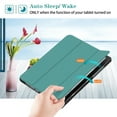 thumbnail image 4 of ATOOZ for Galaxy Tab A8 10.5 inch Case,Auto Wake/Sleep Ultra Slim Leather Stand Cover Samsung Tab A8 [SM-X205N/X200N],Dark Green, 4 of 7