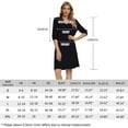 thumbnail image 5 of MintLimit Women's Button Down V-neck Solid Long Sleeve Sleepwear with Pockets Shirt Dress Pajamas, 5 of 5
