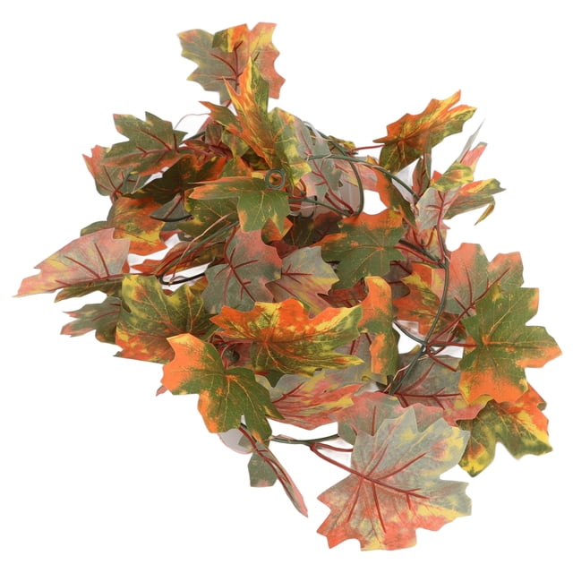 Cadena de luces LED BuyWeek hoja de arce 20 LED 2,2 m