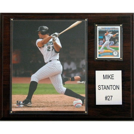 Florida Mlb - C&I Collectables MLB 12x15 Mike Stanton Florida Marlins Player Plaque