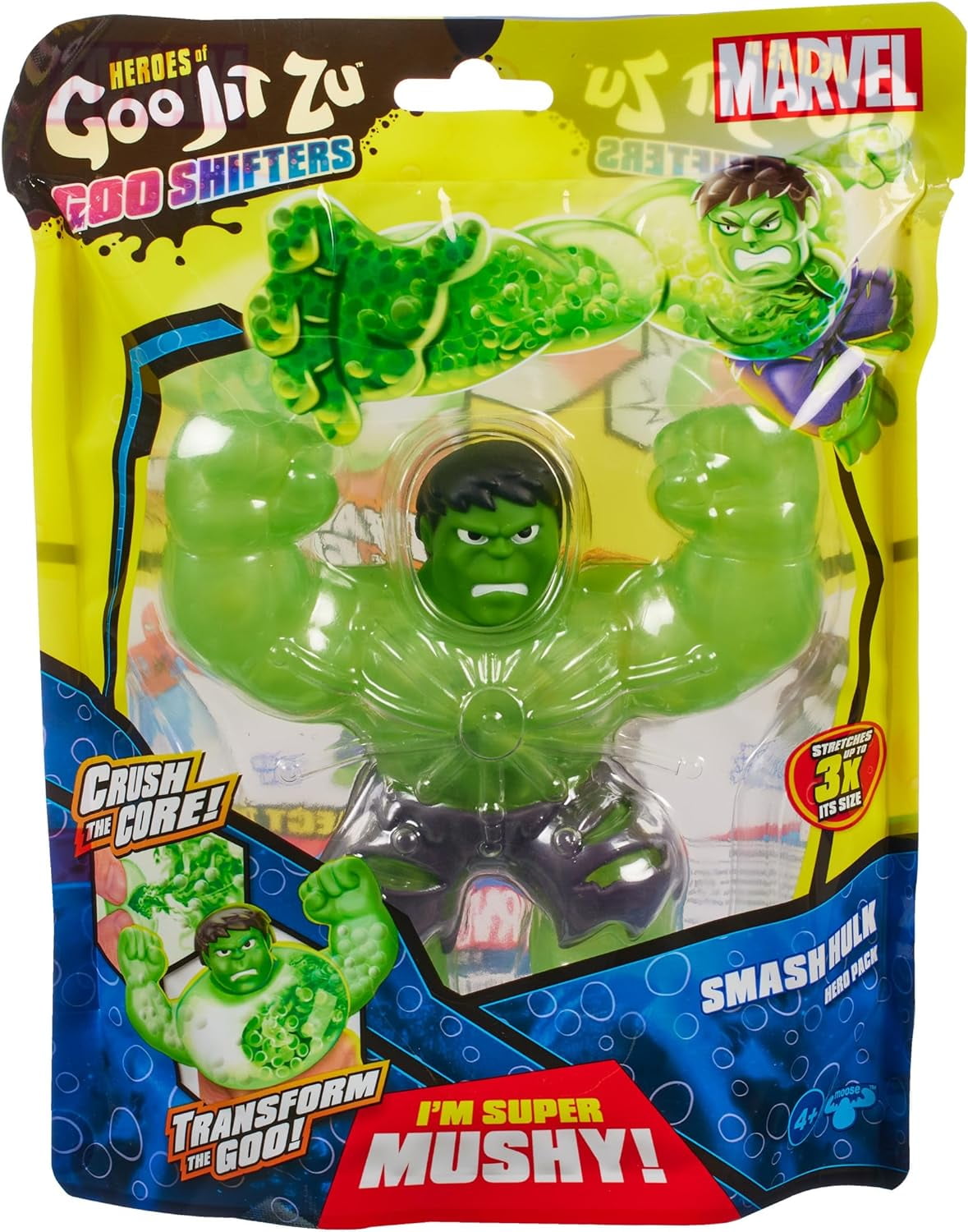 M・ HERO ダスク・クロー　プリシク Heroes Of Goo Jit Zu Squishy Figure Goo Shifters Pack Red