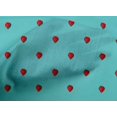 thumbnail image 4 of oneOone Organic Cotton Voile Fabric Strawberry Fruit Print Fabric by The Yard 42 Inch Wide, 4 of 4