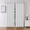 thumbnail image 1 of Cortinas Joydeco de 2 paneles, 60% opacas, 132 x 213 cm, color blanco grisáceo, 1 of 8