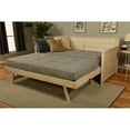 thumbnail image 3 of Kodiak Furniture Marisa Wood Daybed w/ Trundle in Weathered White w/ Mattresses, 3 of 12