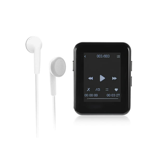 1.7 Inch Portable Bluetooth 4.0 Full Screen MP3 Player 8GB/16GB Touch